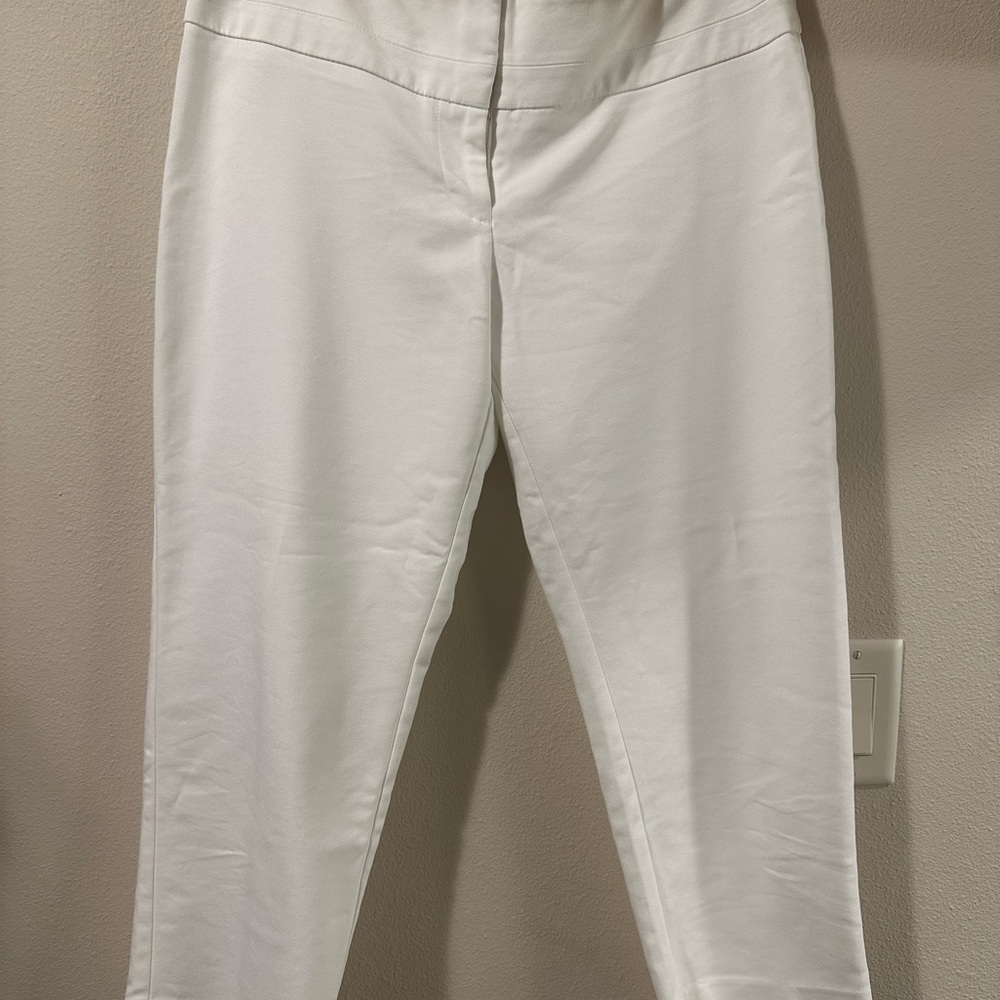 Apt 9 White Pants The Torie Capri from Kohls Cropped